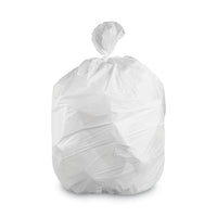 Linear Low-density Can Liners, 30-35 Gal, 1.4 Mil, 33 X 45, White, 200-carton
