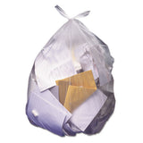 High-density Waste Can Liners, 56 Gal, 14 Microns, 43" X 46", Natural, 200-carton