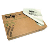 Biotuf Can Liner, 13 Gal, 1 Mil, 32" X 24", Green, 200-carton