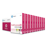 Multipurpose20 Paper, 96 Bright, 20lb, 8.5 X 11, White, 500 Sheets-ream, 5 Reams-carton
