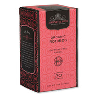 Premium Tea, Organic Rooibos Herbal Tea, Individually Wrapped Tea Bags, 20-box