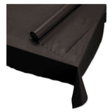 Plastic Roll Tablecover, 40" X 100 Ft, Black