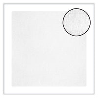 Linen-like Natural Flat Pack Napkin, Ultraply, 16" X 16", White, 1,200-carton