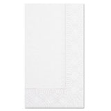 Dinner Napkins, 2-ply, 15 X 17, White, 1000-carton