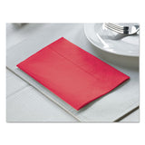 Dinner Napkins, 2-ply, 15 X 17, Red, 1000-carton