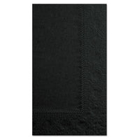 Dinner Napkins, 2-ply, 15 X 17, Black, 1000-carton