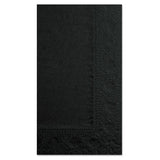 Dinner Napkins, 2-ply, 15 X 17, Black, 1000-carton