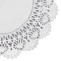Cambridge Lace Doilies, Round, 8", White, 1000-carton