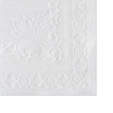 Classic Embossed Straight Edge Placemats, 10 X 14, White, 1,000-carton