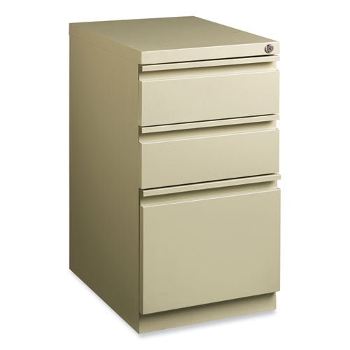 Full-width Pull 20 Deep Mobile Pedestal File, Box/box/file, Letter, Putty, 15 X 19.88 X 27.75, Ships In 4-6 Business Days