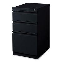 Full-width Pull 20 Deep Mobile Pedestal File, Box/box/file, Letter, Black, 15 X 19.88 X 27.75, Ships In 4-6 Business Days