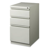 Full-width Pull 20 Deep Mobile Pedestal File, Box/box/file, Letter, Lt Gray, 15 X 19.88 X 27.75, Ships In 4-6 Business Days