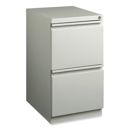 Full-width Pull 20 Deep Mobile Pedestal File, File/file, Letter, Light Gray, 15 X 19.88 X 27.75, Ships In 4-6 Business Days
