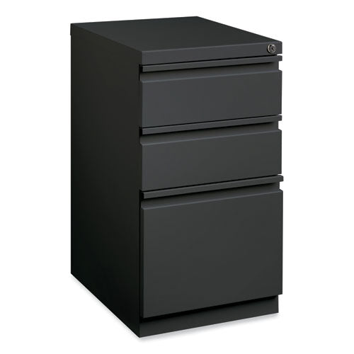 Full-width Pull 20 Deep Mobile Pedestal File, Box/box/file, Letter, Charcoal, 15 X 19.88 X 27.75, Ships In 4-6 Business Days