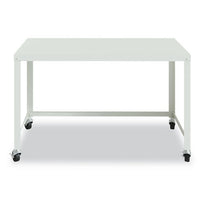 Rta Mobile Desk, 47.45 X 23.88 X 29.6, White, Ships In 4-6 Business Days