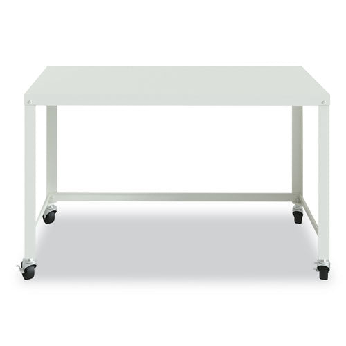 Rta Mobile Desk, 47.45 X 23.88 X 29.6, White, Ships In 4-6 Business Days