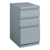 Full-width Pull 20 Deep Mobile Pedestal File, Box/box/file, Letter, Platinum, 15 X 19.88 X 27.75, Ships In 4-6 Business Days