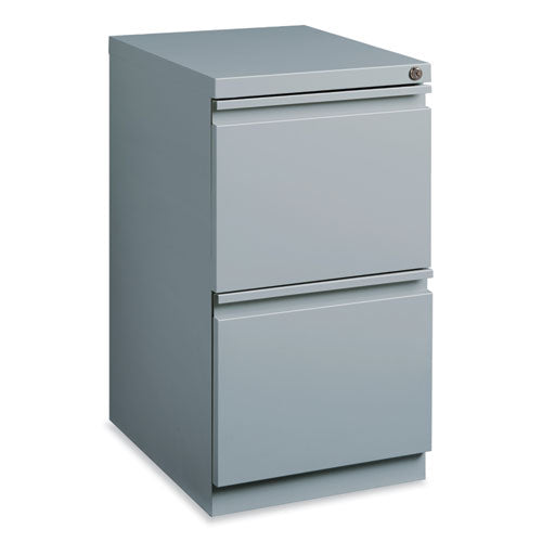 Full-width Pull 20 Deep Mobile Pedestal File, File/file, Letter, Platinum, 15 X 19.88 X 27.75, Ships In 4-6 Business Days