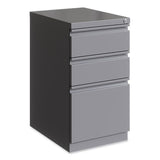 Full-width Pull 20 Deep Mobile Pedestal File, Box/box/file, Letter, Arctic Silver, 15x19.88x27.75,ships In 4-6 Business Days