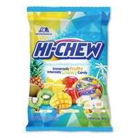 Fruit Chews, Tropical, Peg Bag 3.53 Oz, 6-carton