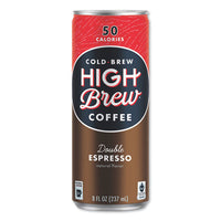 Cold Brew Coffee + Protein, Double Expresso, 8 Oz Can, 12-pack