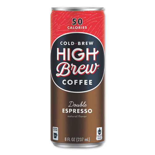 Cold Brew Coffee + Protein, Double Expresso, 8 Oz Can, 12-pack