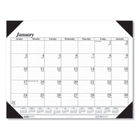 Recycled One-color Refillable Monthly Desk Pad Calendar, 22 X 17, 2021