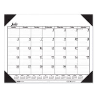 Recycled Economy 14-month Academic Desk Pad Calendar, 22 X 17, 2020-2021