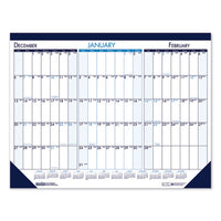 Three Month Desk Pad Calendar, 22 X 17, 2020-2022