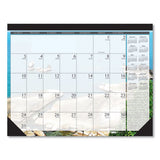 Earthscapes Seascapes Desk Pad Calendar, 18.5 X 13, 2021