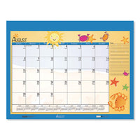 Earthscapes Seasonal Desk Pad Calendar, 18.5 X 13, 2021