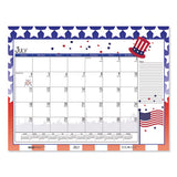 Earthscapes Seasonal Desk Pad Calendar, 18.5 X 13, 2021