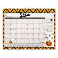 Earthscapes Seasonal Desk Pad Calendar, 18.5 X 13, 2021