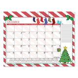 Earthscapes Seasonal Desk Pad Calendar, 18.5 X 13, 2021