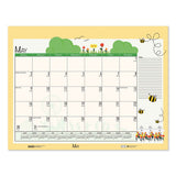 Earthscapes Seasonal Desk Pad Calendar, 18.5 X 13, 2021