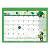 Earthscapes Seasonal Desk Pad Calendar, 18.5 X 13, 2021