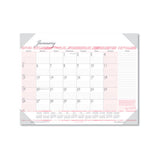 Recycled Breast Cancer Awareness Monthly Desk Pad Calendar, 22 X 17, 2021