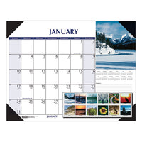 Earthscapes Scenic Desk Pad Calendar, 22 X 17, 2021