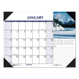 Earthscapes Scenic Desk Pad Calendar, 22 X 17, 2021