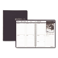 Weekly Planner With Black And White Photos, 11 X 8.5, Black, 2021