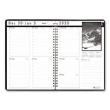 Weekly Planner With Black And White Photos, 11 X 8.5, Black, 2021