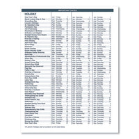 Recycled Ruled Monthly Planner, 14-month Dec.-jan., 11 X 8.5, Black, 2020-2022