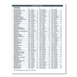 Recycled Ruled Monthly Planner, 14-month Dec.-jan., 11 X 8.5, Black, 2020-2022