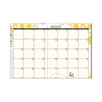 Recycled Academic Honeycomb Planner, Honeycomb Artwork, 10 X 7, Multicolor Cover, 12-month (aug To July): 2023