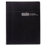 100% Recycled Two Year Monthly Planner With Expense Logs, 8.75 X 6.88, 2021-2022