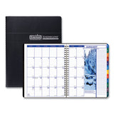 Recycled Earthscapes Weekly-monthly Planner, 11 X 8.5, Black, 2021