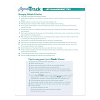 Recycled Express Track Weekly-monthly Appointment Book, 11 X 8.5, Black, 2021-2022