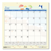 100% Recycled Seasonal Wall Calendar, 12 X 12, 2021