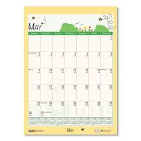 100% Recycled Seasonal Wall Calendar, 12 X 16.5, 2021