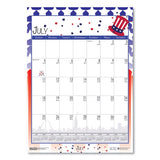 100% Recycled Seasonal Wall Calendar, 12 X 16.5, 2021